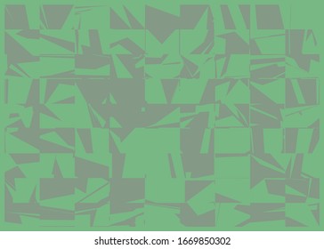 Abstract Random Color Poligones Generative Art background illustration