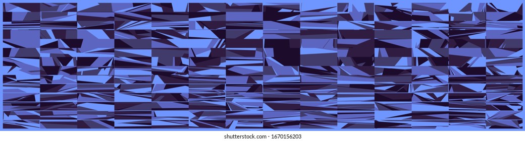 Dibujo de fondo de arte generativo con colores aleatorios abstractos