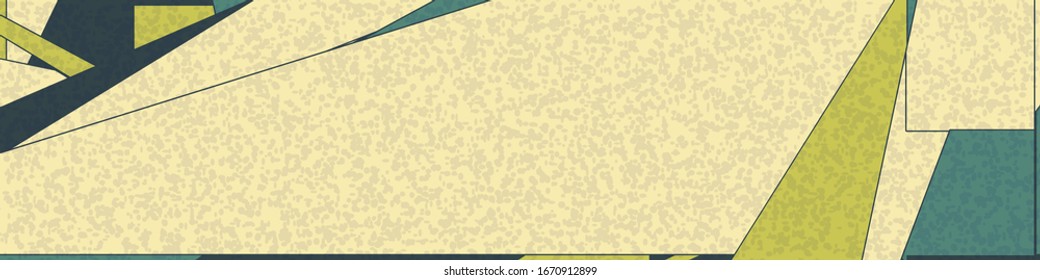 Abstract Random Color Poligones Generative Art background illustration