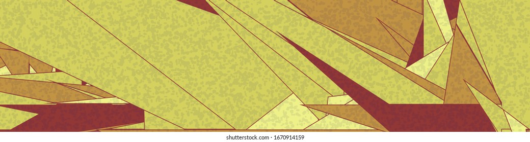 Abstrakte Random-Farbligone Generative Art-Hintergrund-Illustration