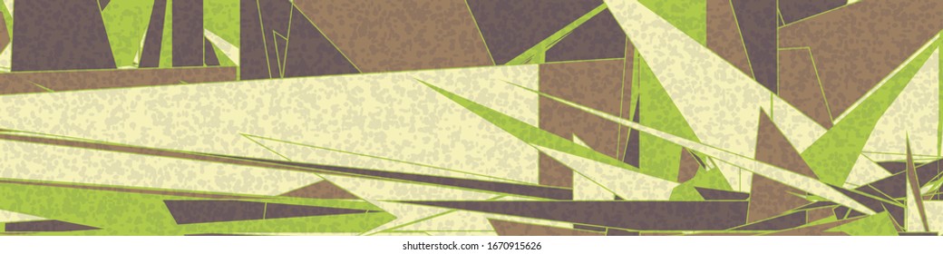 Abstract Random Color Poligones Generative Art background illustration