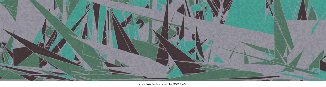 Abstract Random Color Poligones Generative Art background illustration