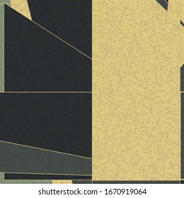 Abstract Random Color Poligones Generative Art background illustration