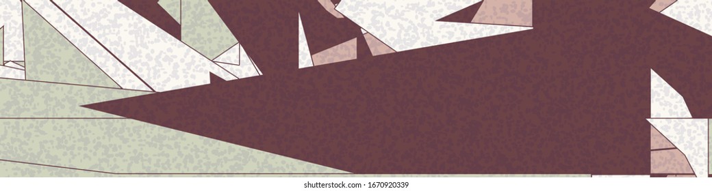 Abstract Random Color Poligones Generative Art background illustration