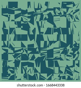 Dibujo de fondo de arte generativo con colores aleatorios abstractos