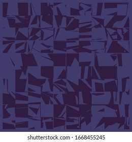 Abstract Random Color Polygones Generative Art background illustration