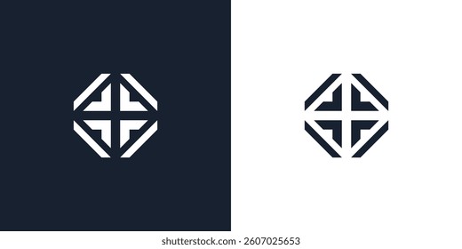abstract random icon shape template design