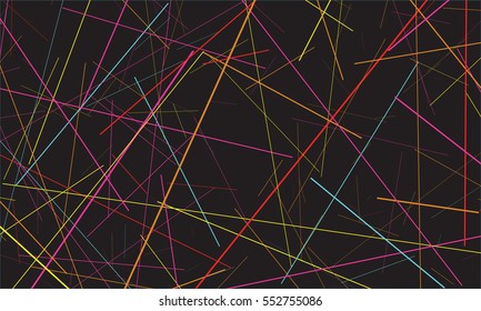 abstract random lines intersecting background
