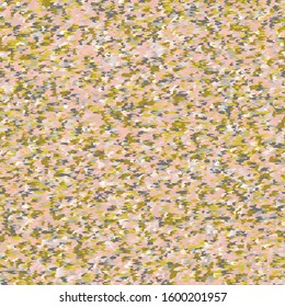 Abstract random organic pastel vector texture. Feminine speckled flecks in spring color seamless pattern. Melange variegated decorative background. Textured fresh stylized grass allover print swatch