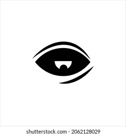 seguimiento abstracto de ojos de posición aleatoria.