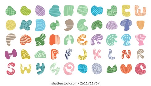 Abstract Random Shape Blob Ornament