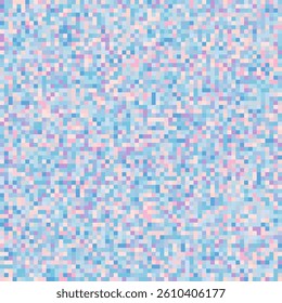 ABSTRACT RANDOM SQUARE PATTERN PIXEL BACKGROUND FLAT PASTEL COLORFUL SHAPES DESIGN VECTOR TEMPLATE FOR WALLPAPER, COVER DESIGN