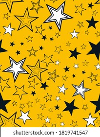 Abstrakte Zufallsstichstäbe, die Vektormuster wiederholen, isolierter Hintergrund 