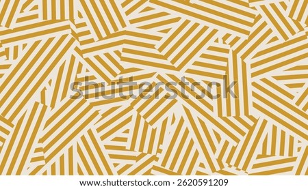 Abstract random stripes geometric seamless pattern. Striped infinity background or wrapping paper, textile, fabric.