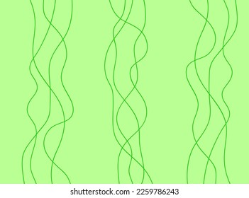 Abstract random vertical line with green color, modern room wallpaper