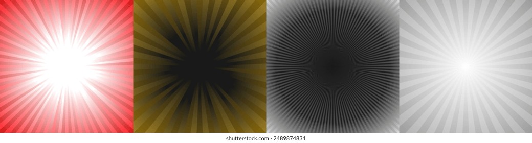 Abstract ray burst background collection