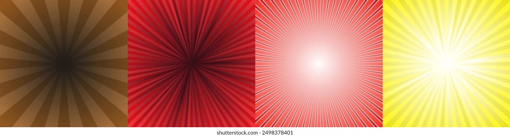 Abstract ray burst background collection