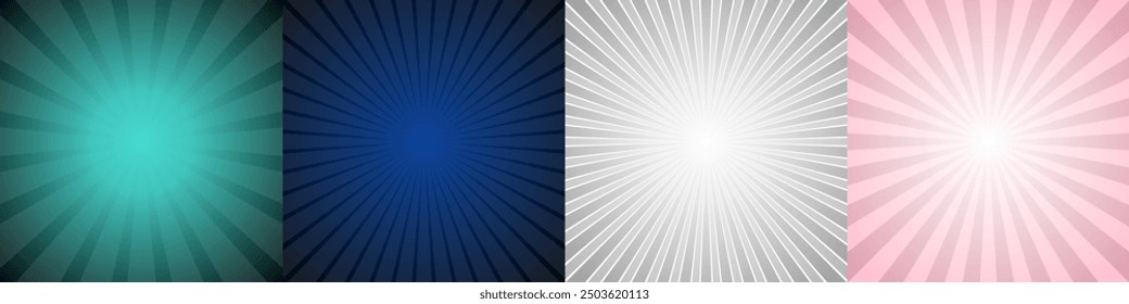 Abstract ray burst background collection