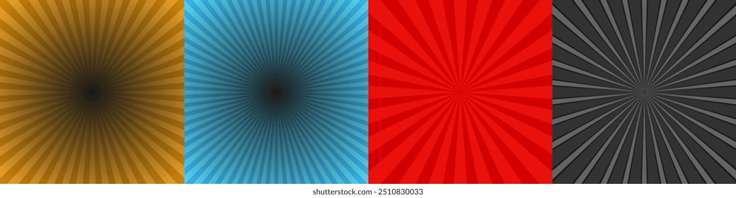 Abstract ray burst background collection