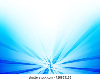 abstract rays blue background