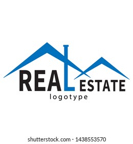 Abstract real estate agent logo icon vector design. Rent, sale of real estate vector logo, House cleaning, home security, real estate auction. Vector building logo concept