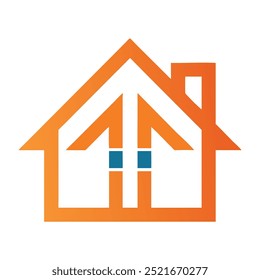 Icono de logotipo de agente inmobiliario Abstractas: diseño de Vector versátil para alquileres de propiedades, ventas, limpieza de casas, seguridad del hogar y subastas de bienes raíces. Perfecto para la construcción y servicios relacionados con la propiedad