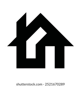 Icono de logotipo de agente inmobiliario Abstractas: diseño de Vector versátil para alquileres de propiedades, ventas, limpieza de casas, seguridad del hogar y subastas de bienes raíces. Perfecto para la construcción y servicios relacionados con la propiedad