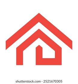 Ícone do logotipo do agente imobiliário - Design de vetor versátil para aluguel de imóveis, vendas, limpeza de casas, segurança doméstica e leilões imobiliários. Perfeito para serviços de construção e relacionados à propriedade