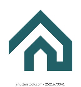 Icono de logotipo de agente inmobiliario Abstractas: diseño de Vector versátil para alquileres de propiedades, ventas, limpieza de casas, seguridad del hogar y subastas de bienes raíces. Perfecto para la construcción y servicios relacionados con la propiedad