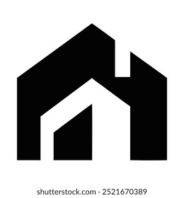 Icono de logotipo de agente inmobiliario Abstractas: diseño de Vector versátil para alquileres de propiedades, ventas, limpieza de casas, seguridad del hogar y subastas de bienes raíces. Perfecto para la construcción y servicios relacionados con la propiedad