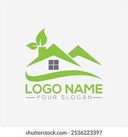 Abstract real estate agent logo  vector design. Rent, home logo estate vector logo, House cleaning, home security, real estate auction. Vector building logo 