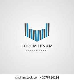 
Abstract real estate company logo design, Abstract construction logo design
