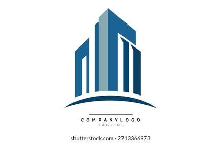 Gráfico de Vector de construcción inmobiliaria Abstractas
