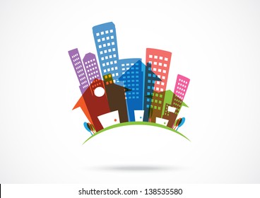 Abstract real estate Icon