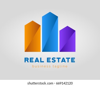 abstract Real Estate Logo