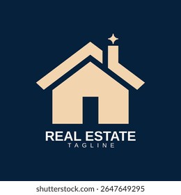 Abstract Real Estate Logo Design for Construction and Engineering, Building Design Logo Template for Real Estate and Construction Branding.

