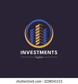 Abstract real estate logo vector design,
Logo Design Template for Company. Building Vector Silhouette. Apartment logo business like real estate, construction and etc