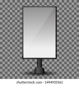 Abstract Realisic 3D vector Illustration blank design template flyer, Business clean white black banner 

