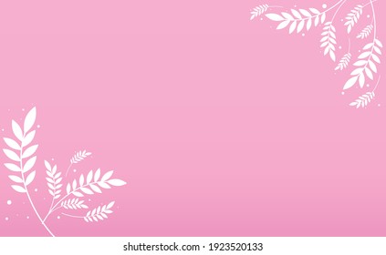 Abstrakte realistische Hintergrundvorlage mit Blumen - Vektorgrafik