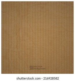 Abstract realistic cardboard background texture. Eps10 vector illustration 