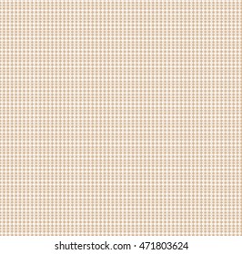 Abstract realistic seamless beige canvas texture background. Vector 10 EPS.