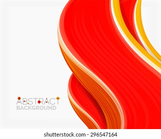 Abstract realistic solid wave background. Vector illustration Abstract realistic solid wave background. Vector illustration