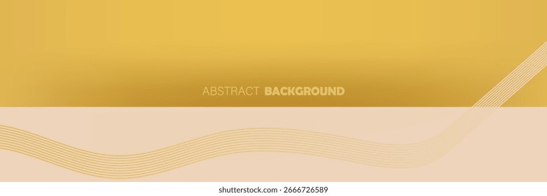 Abstrato Realista amarelo, branco 3D fundo de pódio redondo com folha de palma, arco cenário de parede de fundo. Pedestal de maquete minimalista, terno para negócios moderno na moda design simples