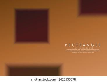 abstract rectangle with background color gradient. blur design