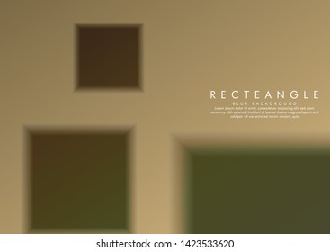 abstract rectangle with background color gradient. blur design