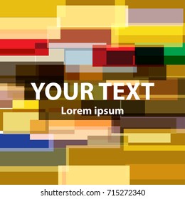 abstract rectangle colorful design 