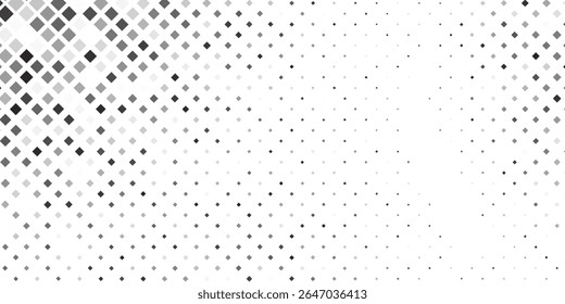 Abstract rectangle foil silver mesh background with metal mirror texture. Chrome gradient surface design abstract modern