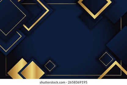 Abstract Rectangle Futuristic Concept Background