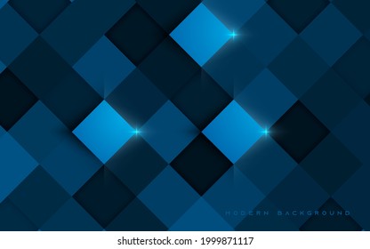 Abstract rectangle light and shadow shape background 