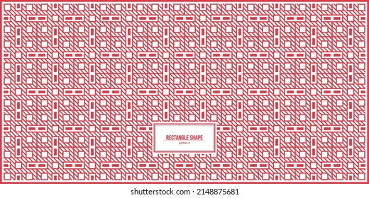 abstract rectangle red pattern with diagonal line